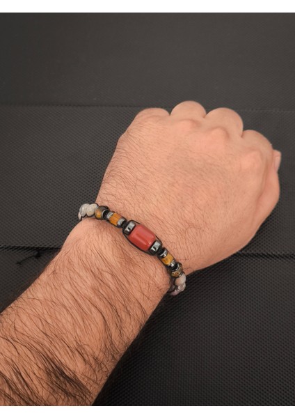 Hint Akiği-Damla Kehribar-Kaplangözü-Sıkma Kehribar Doğaltaş Bileklik Takı Aksesuar Erkek Bileklik fiyatları