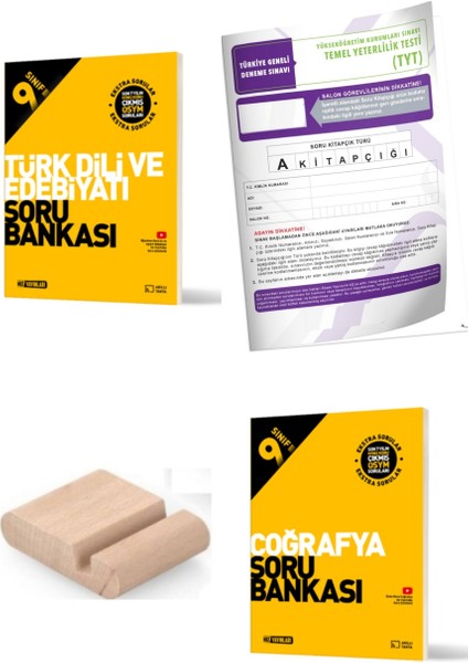 9.sınıf Coğrafya Edebiyat Soru Bankası 2025-2026+DENEME+TELEFON Tutucu