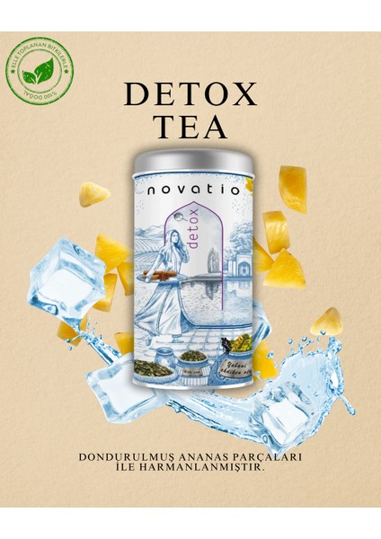 Detox Çay – 75 Gr. Toksinlerden Arınmaya ve Diyete Destek Bitki Çayı