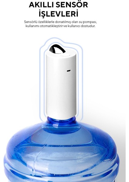 SP-18 1200mAh Şarjlı Katlanabilir Mini Su Pompası – Taşınabilir, Pratik ve Çok Amaçlı Kullanım