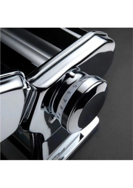 Atlas 150 Paslanmaz Çelik Makarna ve Erişte Makinesi – Çift Taraflı Kesici Aparat, 150 mm Gümüş Renk fırsatları