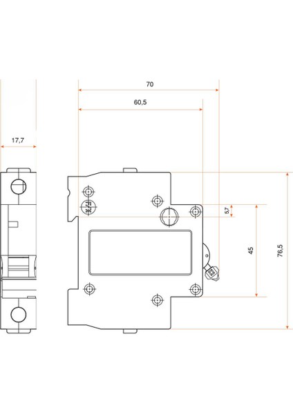 1X25A 6ka C Tipi Otomatik Sigorta 9EG-C0631-0D25 fırsatları