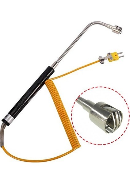 Nr 81533B K Tipi Yüzey Sıcaklık Ölçer Prob -50°c +500°C (Prob Uzunluğu: 13CM)