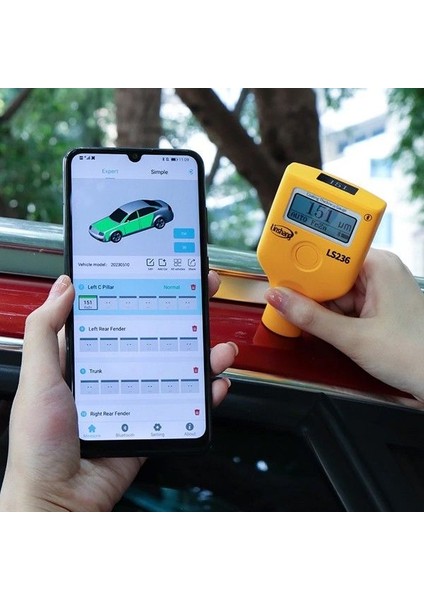 LS236 Alüminyum Demir ve Galvaniz Yüzey Kalınlık Ölçer modelleri