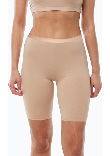 Kadın 3 Adet Ten Rengi Dizüstü Iz Yapmayan Modal Yüksek Bel Tayt 3M113 fiyatları