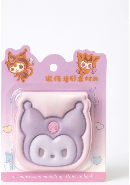 Sanrio Kuromi Not Defteri Zincirli Anahtarlık Hediyelik Defter Puf Kapak Mor fiyatları