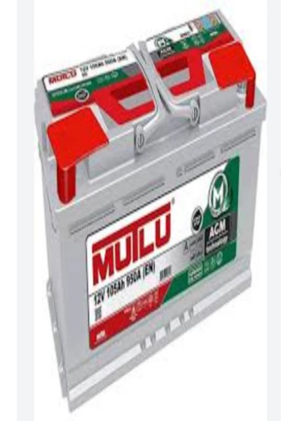 12V 105 Ah Start-Stop Agm Mutlu Akü.!! Yeni Tarih.!!