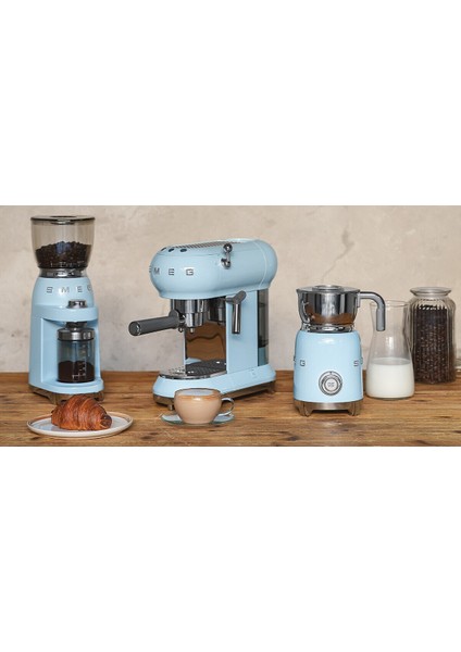 50's Style Mavi Kahve Öğütücü fırsatları