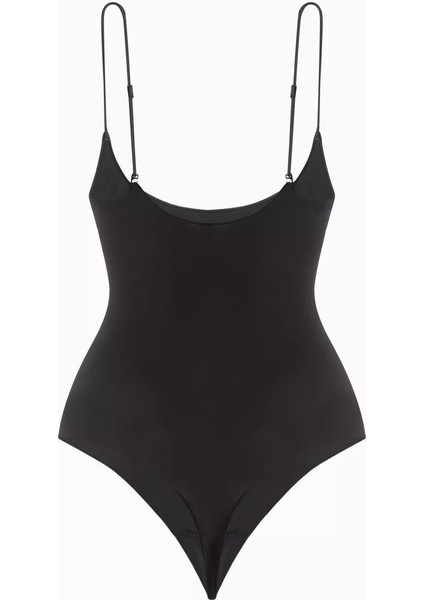 Şeffaf Dikişsiz Tanga Bodysuit, Orta Sıkıştırma, Hafif ve Şeffaf fiyatları