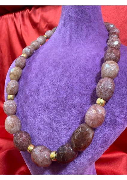 Çilek Kuvars Kolye fiyatları