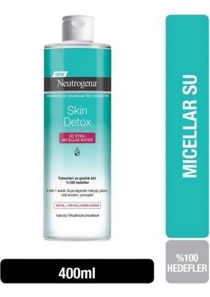 Makyaj Temizleme Suyu, Temizleme Jeli, Üç Etkili Misel Su ve Canlandırıcı Peeling - 4'lü Set fırsatları