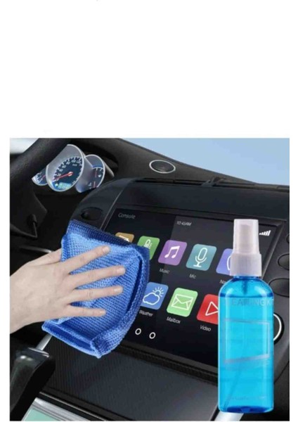 Araç Ekran Temizleme Parlatici Bez Hediyeli