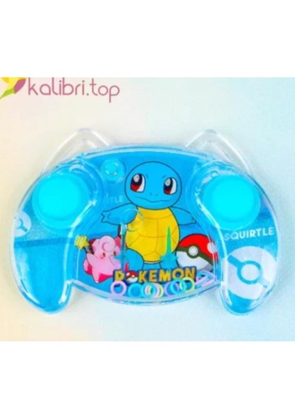 Pokemon Kız Erkek Çocuk Oyuncak Su Oyunu Mavi