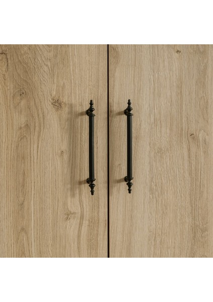 Dolap, Blesk 2 Kapaklı Çekmeceli Raflı Ceviz Dolap Gardırop indirimleri