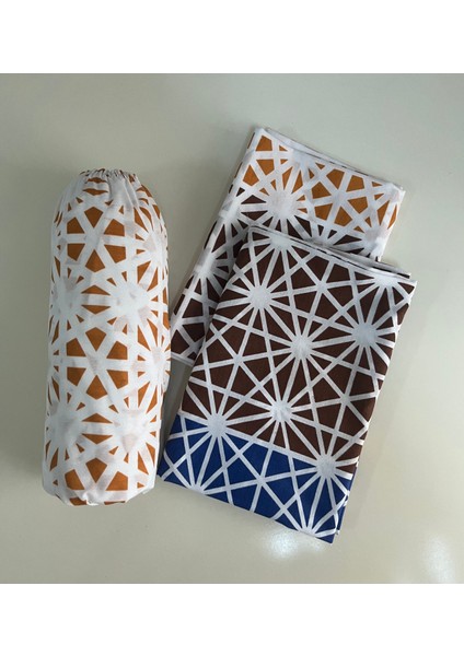 Çift Kişilik Battal Lastikli Pamuk Çarşaf Takımı Ranforce (Kumaş) Desenli