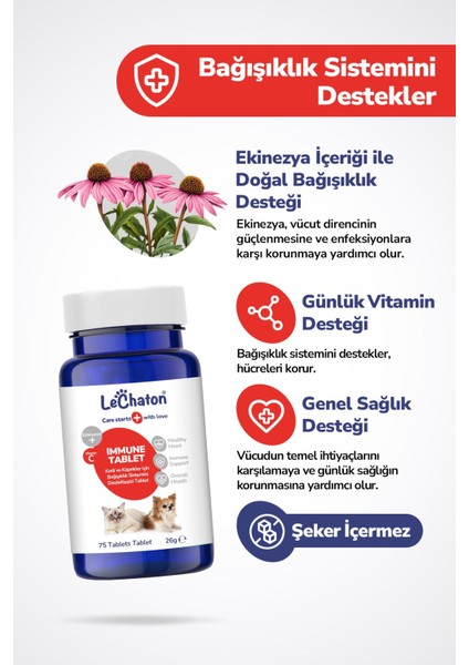 Kedi İçin Bağışıklık Güçlendirici ve Tüy Döküm Dökülmesi Önleyici Set (Balık yağı - Damla - Tablet) fırsatları