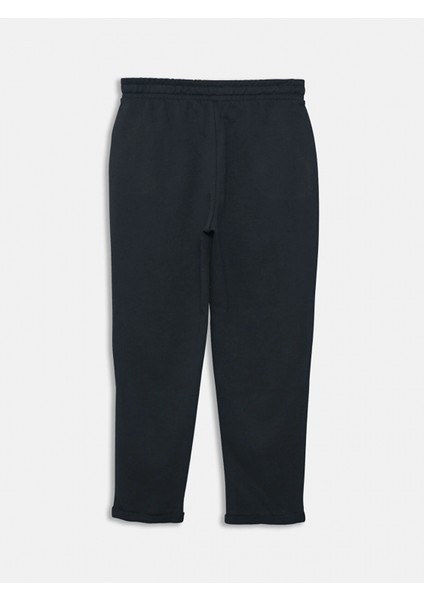 Xsıde Siyah Beli Lastikli Kadın Eşofman Altı