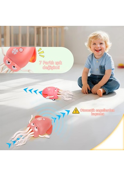 Dans Eden Şarjlı, Ledli , Işıklı ve Müzikli Dansçı Ahtapot Kali modelleri