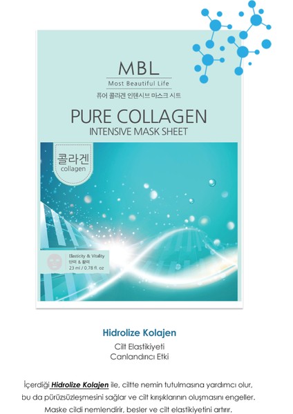 Kolajen Içeren Sıkılaştırıcı ve Nemlendirici Etkili Yüz Maskesi fiyatları