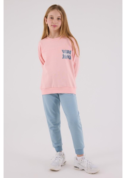 US2317 - Açık Pembe - U.s. Polo Assn Kız Ikili Takım modelleri