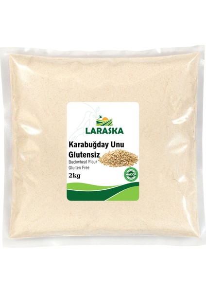 Glutensiz Çiğ Karabuğday Unu 2 kg - Raw Buckwheat Flour Greçka