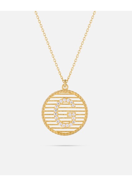 Kişiye Özel 14 Ayar Harf Kolye