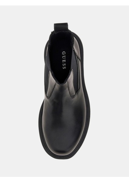 Fergie Erkek Siyah Deri Bot FMFFERLEA10-BLACK fırsatları