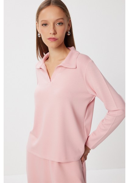 Rahat Esnek Modal Alt-Üst Takım LBY0008 Pembe modelleri