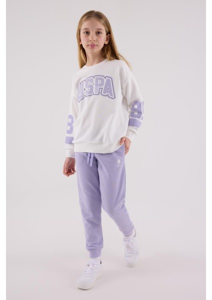 US2321 - Beyaz - U.s. Polo Assn Kız Ikili Takım