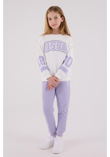 US2321 - Beyaz - U.s. Polo Assn Kız Ikili Takım modelleri