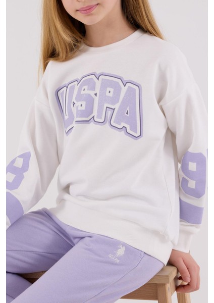 US2321 - Beyaz - U.s. Polo Assn Kız Ikili Takım fırsatları