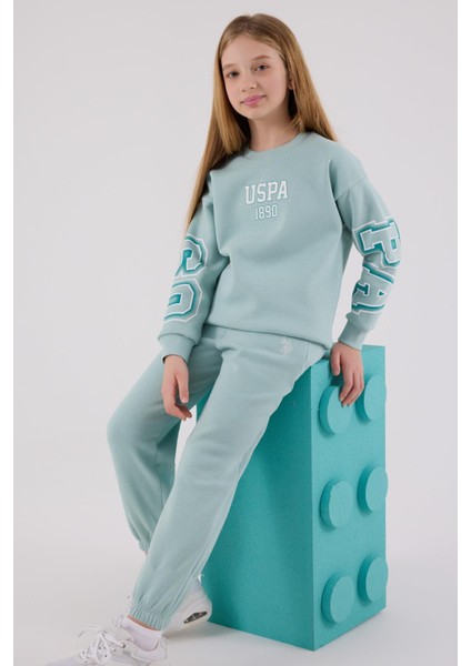 US2314 - Su Yeşili - U.s. Polo Assn Kız Ikili Takım