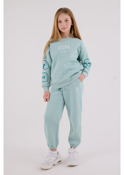 US2314 - Su Yeşili - U.s. Polo Assn Kız Ikili Takım fiyatları