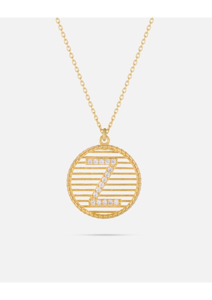 Kişiye Özel 14 Ayar Harf Kolye