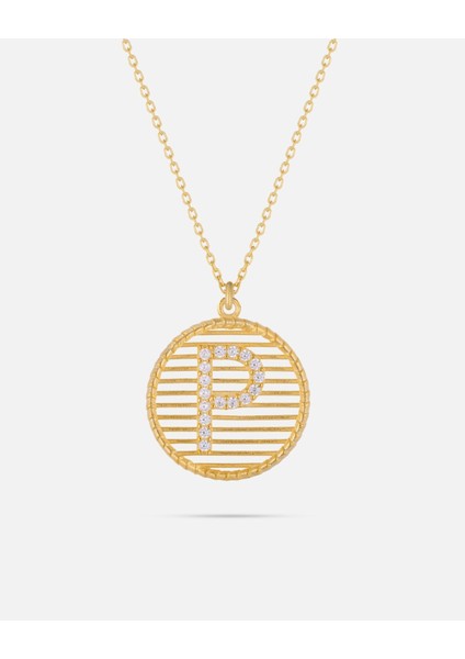 Kişiye Özel 14 Ayar Harf Kolye