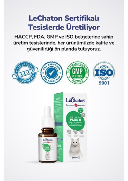 Kedi Tüy Döküm Dökülmesi Önleyici Engelleyici Damla Kediler Için Biyotin Multivitamin Plus B - 50 ml fırsatları