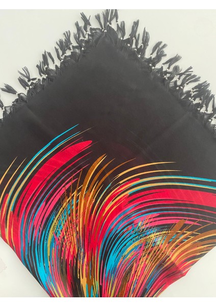 Palet Desen Tülbent Yazma