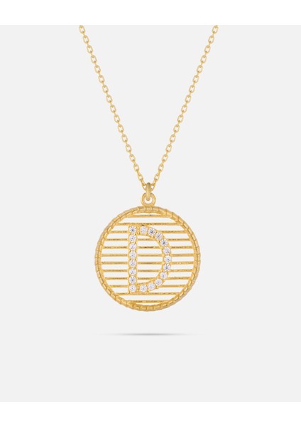 Kişiye Özel 14 Ayar Harf Kolye