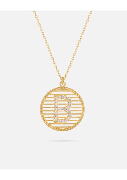 Kişiye Özel 14 Ayar Harf Kolye