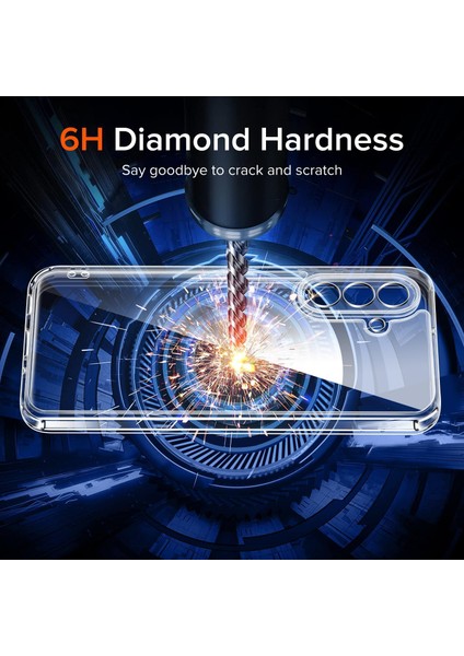 Samsung Galaxy A17 Kılıf Kamera Çıkıntılı Korumalı Yumuşak Şeffaf Silikon Renksiz Kapak fırsatları