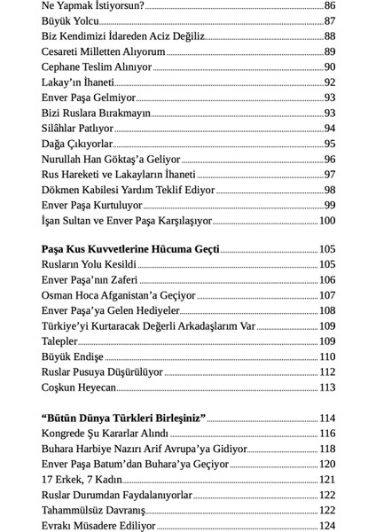 Enver Paşa’nın Türkistan Kurtuluş Savaşı - Tekin Erer fırsatları