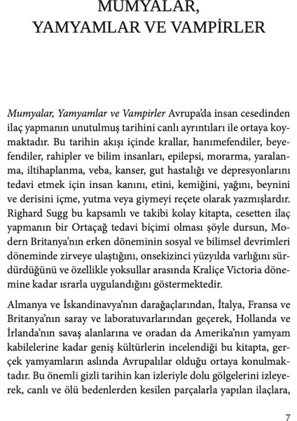 Mumyalar, Yamyamlar ve Vampirler - Richard Sugg fırsatları