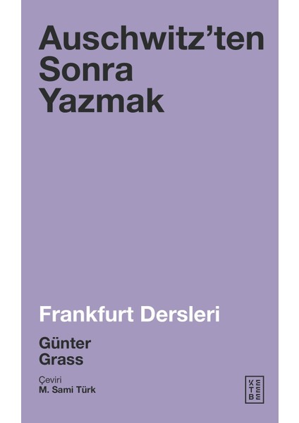 Bir Filistin Hanedanının Yükselişi ve Düşüşü (Ciltli) - Günter Grass