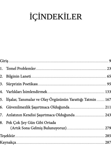 Şaşırtmanın Felsefesi - Vera Tobin modelleri