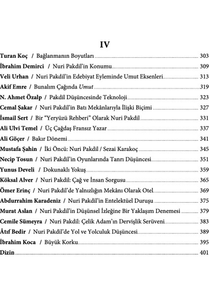 Edebiyat Eylemi ve Nuri Pakdil - Hüseyin Su indirimleri