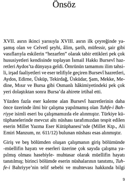 Tuhfe-İ Bahriyye - Fakirullah Yıldız fırsatları