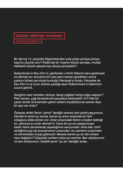Gezgin Dervişin Kamburu - Mustafa İbakorkmaz fiyatları