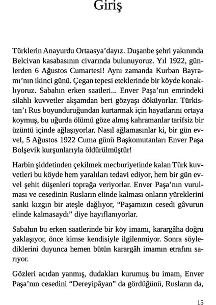 Enver Paşa’nın Türkistan Kurtuluş Savaşı - Tekin Erer