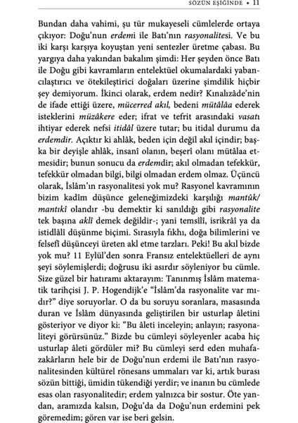 Sözün Eşiğinde - İhsan Fazlıoğlu