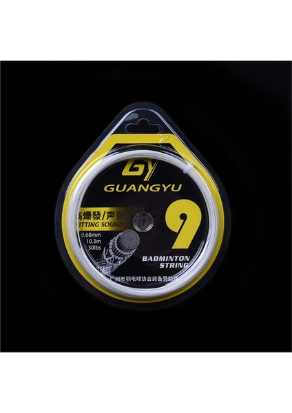 Guangyu Profesyonel Yüksek Elastik Badminton Hattı Dayanıklı Badminton Hattı Topu Yüksek Sesle Vuran 30 Pound Eğitim Badminton Hattı (Yurt Dışından)